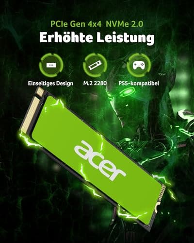 acer FA200 4TB SSD M.2 PCIe Gen 4 NVMe Bild 5