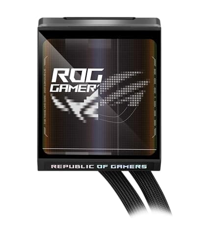 ASUS ROG STRIX LC IV 360 ARGB All-in-One Flüssig-CPU-Wasserkühlung (3x adressierbare ROG ARGB-Lüfter, Asetek-Pumpe 8. Generation, LCD-Display, Intel LGA 1700, 1200, 115X, AMD AM5, AM4) Bild 6