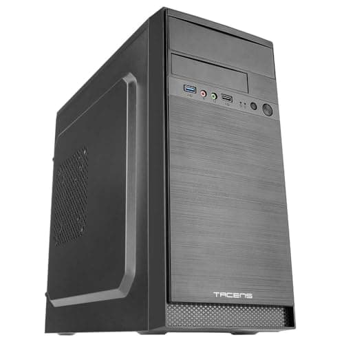 Tacens Anima AC4 - PC Gehäuse, Mini Tower, microATX, Aluminiumoberfläche, USB 3.0 Bild 2
