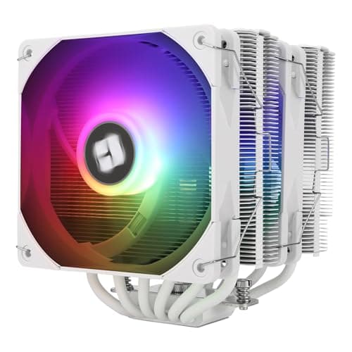 TR Peerless Assassin 120 White ARGB CPU-Luftkühler, 6 Heatpipes, Dual TL-C12W-S 120mm PWM Lüfter, AGHP-Technologie, für AMD AM4 AM5,Intel 1700/1150/1155/1200/2011 Bild 2