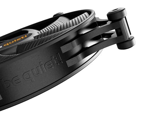 be quiet! Shadow Wings 2 140mm PWM Lüfter, hohe Höchstgeschwindigkeit, niedrige Mindestdrehzahl, optimierter Lüfterrahmen, außergewöhnlich hoher Luftdruck, sehr leiser Betrieb, Rifle-Lager, BL087 Bild 6
