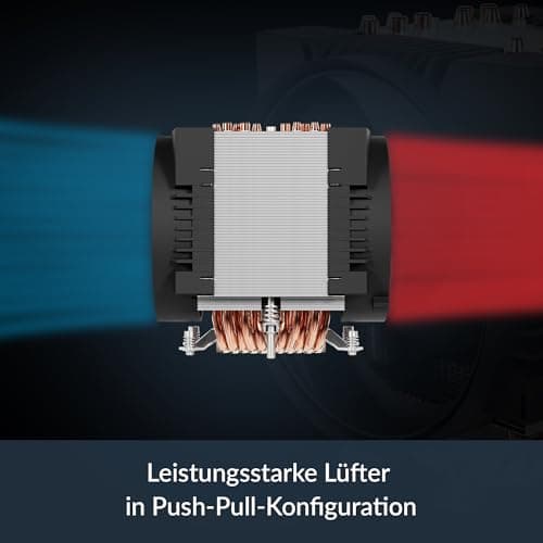 ARCTIC Freezer 4U-SP5 - Server CPU Kühler für AMD SP5, 4U & UP, AMD EPYC, 2 x 120 mm Lüfter, 300–3300 rpm, 4-poliger PWM-Anschluss, 10 Heatpipes, LGA6096 Bild 8