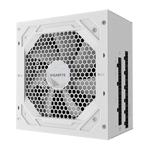 GIGABYTE UD850GM PG5 V2 Ice Netzteil - PCIe Gen 5.1, 80 Plus Gold, voll modulares Design, 120 mm Lüfter, ATX 3.1 kompatibel, UK-Stecker Bild 4