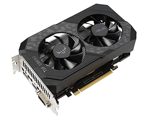 ASUS TUF Nvidia GeForce GTX 1650 4GB Power OC Edition Gaming Grafikkarte (GDDR6 Speicher, PCIe 3.0, 1x HDMI 2.0b, 1x DVI, 1x DisplayPort 1.4, TUF-GTX1650-O4GD6-P-GAMING) TUF GTX1650 OC-P Bild 3