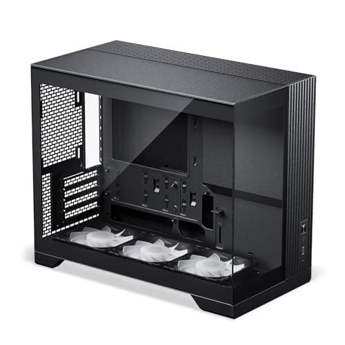 Phanteks XT V3 Mini-Tower PC-Gehäuse Schwarz – Kompaktes Micro-ATX Case mit Tempered Glass, Unterstützung für 360mm Radiator & 430mm Grafikkarten – mit 3X 120mm RGB Lüftern Bild 2