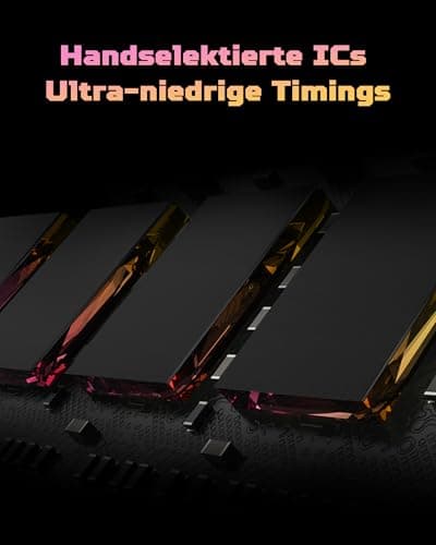 Acer Predator Vesta II DDR5 RGB RAM 32GB (16GBx2) CL36 bis zu 6000MHz - Intel XMP 3.0 & AMD EXPO - PC Computer Gaming Arbeitsspeicher (Schwarz) 32GB (16GBx2) CL36-6000MHz Schwarz Bild 8
