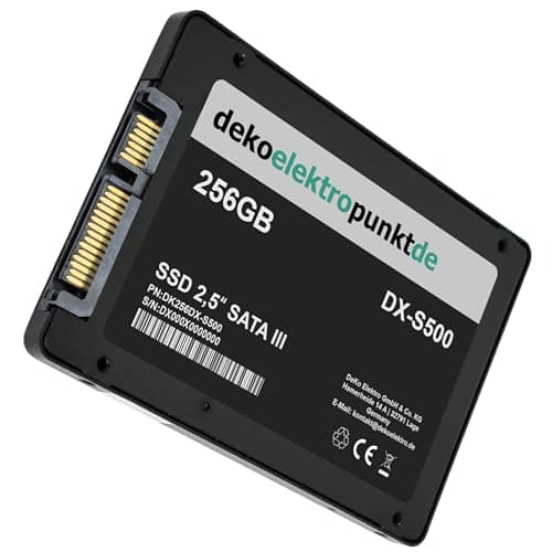 256GB SSD Festplatte passend für MSI B350 Tomahawk Mainboard, Alternatives Ersatzteil 2,5" Zoll SATA3 Bild 8