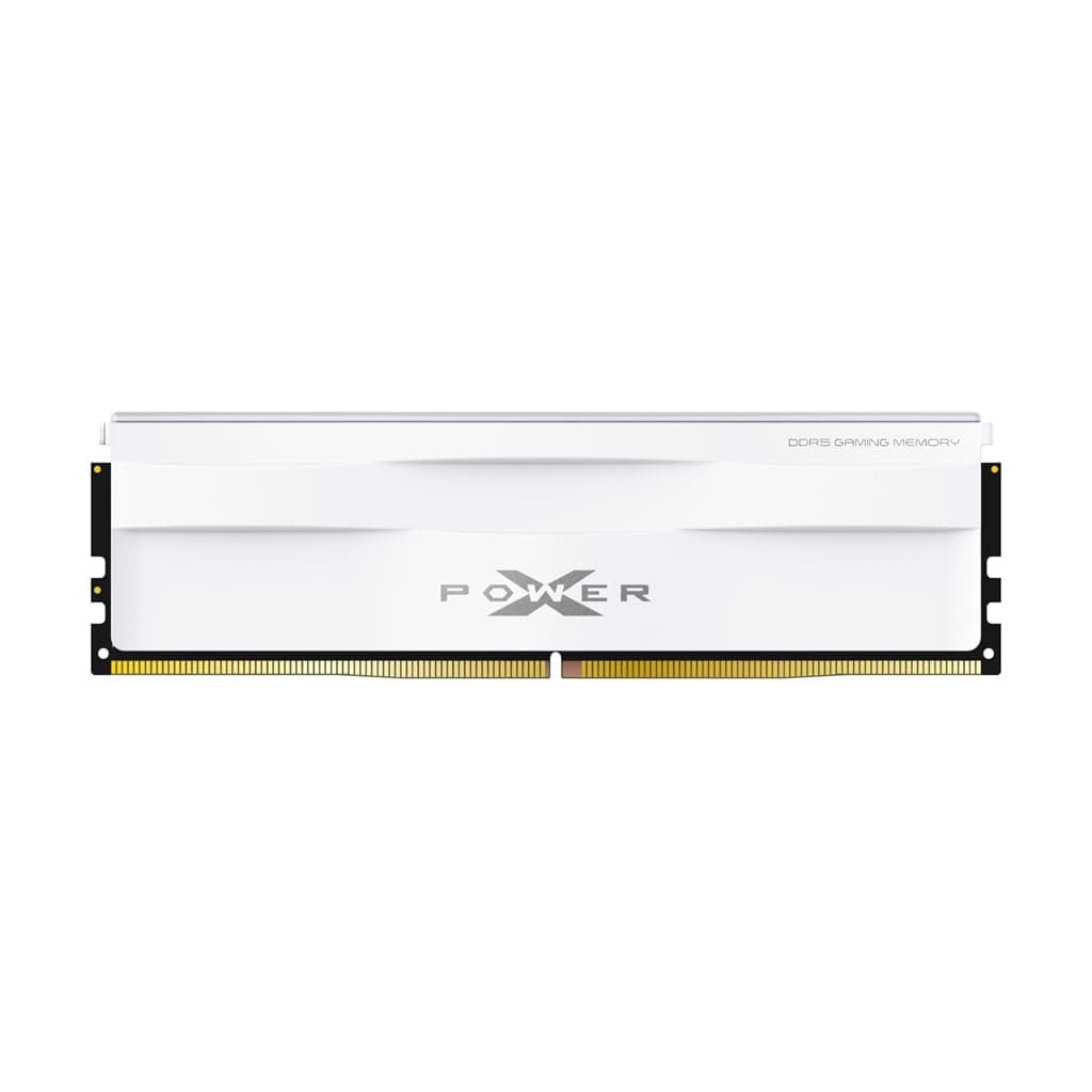 Silicon Power DDR5 16GB Zenith RGB 6000MT/s (PC5-48000) 288-pin CL36 1.35V UDIMM Desktop Memory Module RAM SP016GXLWU60FFSH Weiß Bild 3