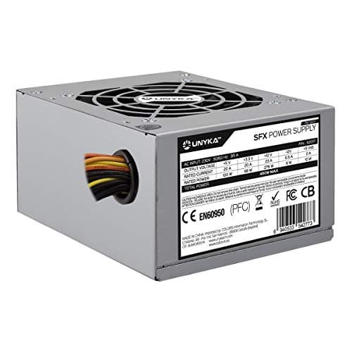 UNYKAch SFX 450W Micro ATX Netzteil mit 80mm Lüfter Ultra Leise Bild 8