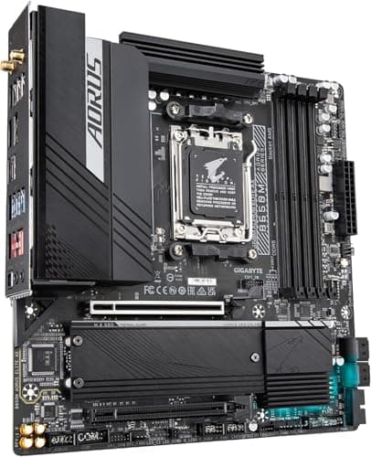 AMD Ryzen 7 9700X CPU Prozessor Bundle mit GIGABYTE B650M AORUS Elite AX Gaming Motherboard (AM5, Micro-ATX, DDR5, PCIe 5.0 M.2, USB 3.2 Gen2X2 Type-C) AMD Ryzen 7 9700X+ Gigabyte B650M AORUS ELITE AX Bild 8