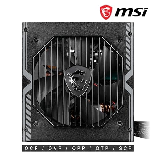MSI MAG A650BNL Netzgerät, 650W, 80 Plus Bronze, ATX PSU Bild 6