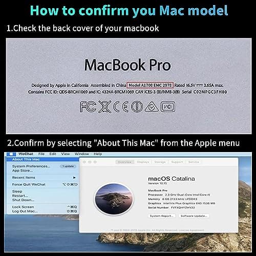 SSD 2 TB für MacBook Pro Retina 13 Zoll A1708 2016 2017 EMC 2978 3164 Non-Touch-Bar-Modelle, internes Solid-State-Laufwerk M.2 NVMe PCIe Gen3.0x4, Mac Original-Schnittstelle (macOS Bild 8