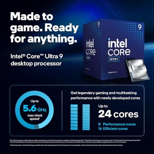 Intel® Core™ Ultra 9 Desktop-Prozessor 285 24 Kerne (8 P-cores + 16 E-cores) bis zu 5.6 GHz 9 285 Bild 4