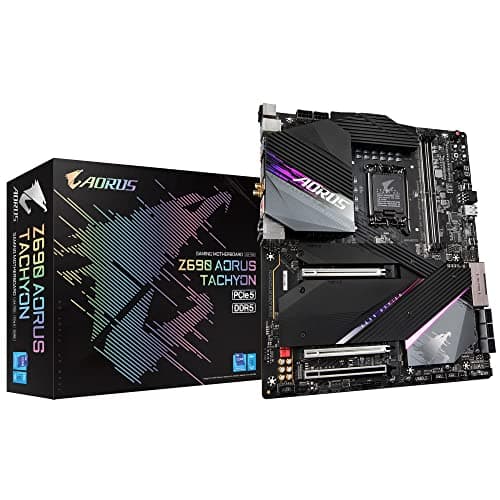 Gigabyte Z690 AORUS Tachyon (Sockel 1700/Z690/DDR5/S-ATA 600/Extended ATX), Schwarz