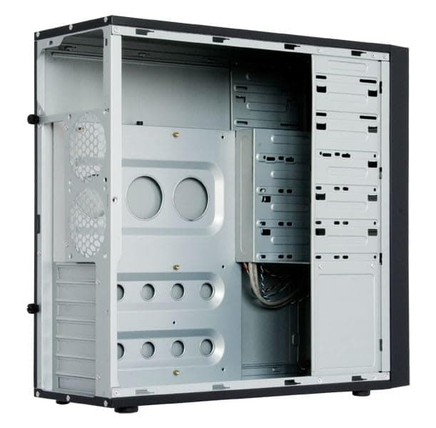 Chieftec CQ-01B-U3-OP Midi Tower Case schwarz Bild 8