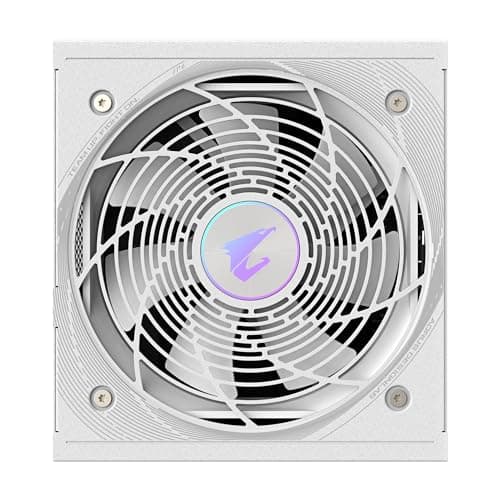 GIGABYTE AORUS Elite P1000W Ice Netzteil - PCIe 5.0, 80 Plus Platinum, Vollmodulares Design, 120mm Lüfter, ATX 3.0-kompatibel, EU-Stecker Bild 8