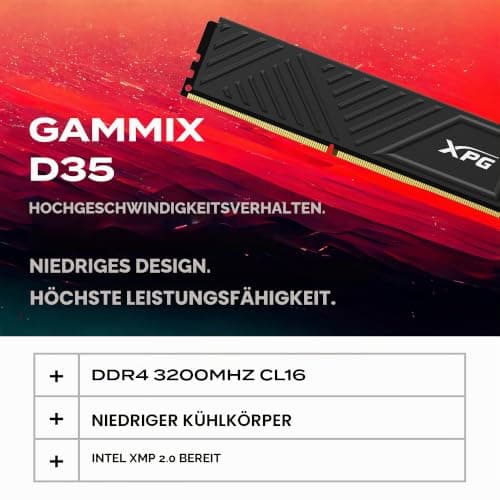 Adata AX4U320016G16A-DTBKD DDR4 16GB 32GB CL16 RAM-Speicher Bild 4
