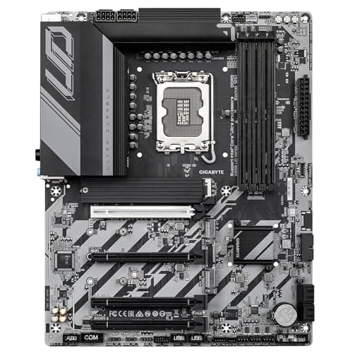 GIGABYTE Z890 UD WIFI6E Motherboard - Unterstützt Intel Core Ultra (Serie 2) CPUs, 12+1+2 Phasen VRM, bis zu 8800MHz DDR5 (OC), 1xPCIe 5.0 + 2xPCIe 4.0, Wi-Fi 6E, 2.5GbE LAN, Thunderbolt 4 Bild 4