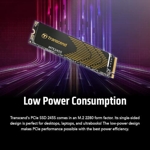 Transcend SSD 1TB M.2 MTE245S (M.2 2280) PCIe Gen4 x4 NVMe Bild 8