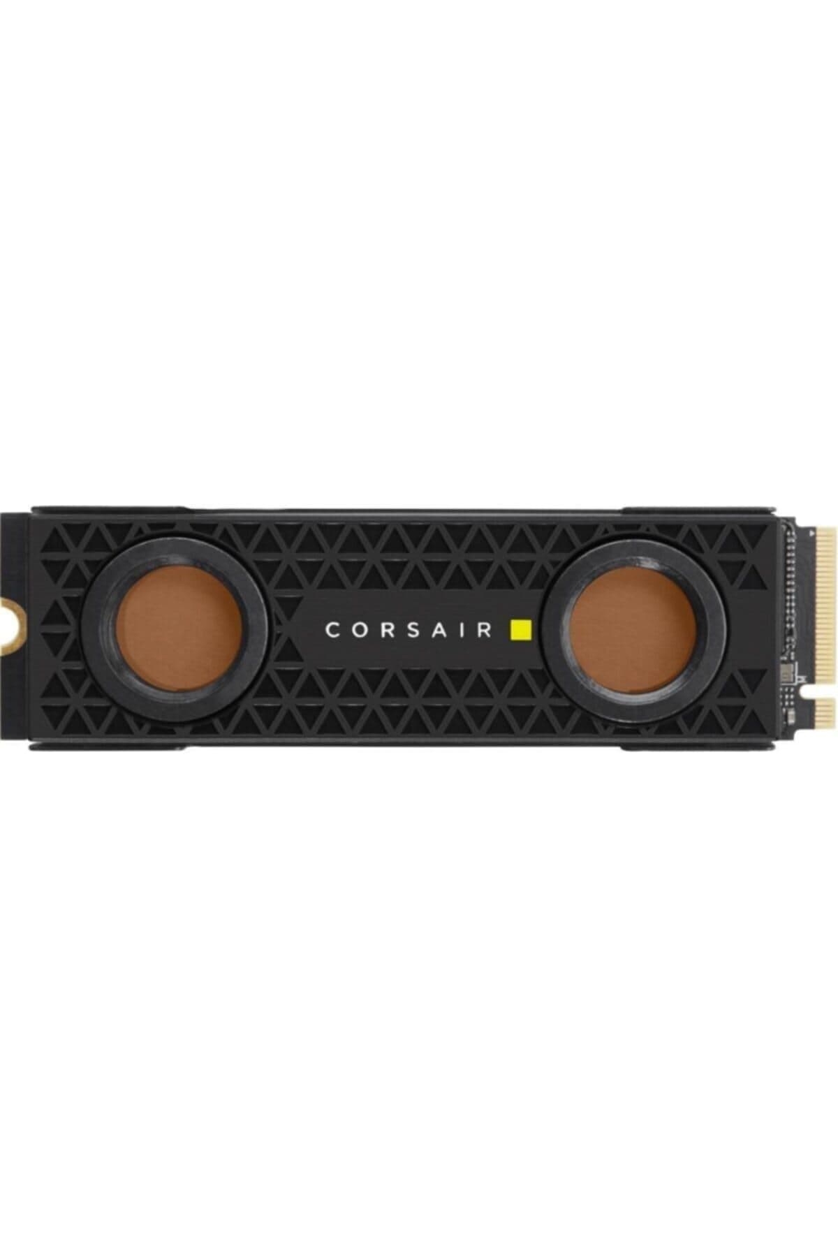 Corsair MP600 PRO Hydro X Series 2TB M.2 NVMe PCIe x4 Gen4 SSD (Lesegeschwindigkeitenvon bis zu 7.000 MB/s sowie sequenziellen Schreibgeschwindigkeiten bis 6.550 MB/s, Kupferkühlstruktur) Schwarz 2TB Hydro X Ausgabe Bild 3