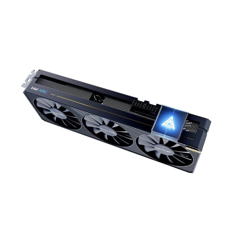 WEELIAO GUNNIR Intel Arc A750 Index Grafikkarte, 2050 MHz Grafikkarte, 8 GB 256-Bit GDDR6, PCIE 4.0, 1 HDMI, 3 DP, 2 Lüfter, TBP 225 W Bild 5