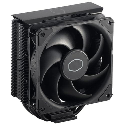 Cooler Master Hyper 212 Black CPU-Luftkühler – Aluminium-Finish, 4 kompakte kontinuierliche Direktkontakt-Heatpipes, SickleFlow 120 Edge-Lüfter, LGA1700- und AM5-Halterungen – Schwarz Bild 2