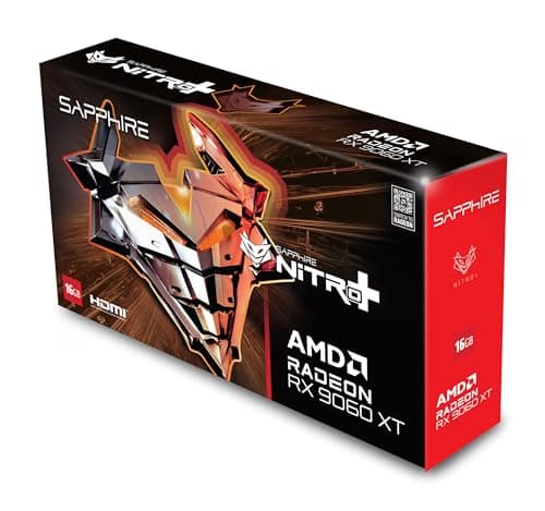 Sapphire Technology Carte Graphique Nitro Plus AMD Radeon RX 9060 XT Gaming OC 16GB Double HDMI-DP Bild 6