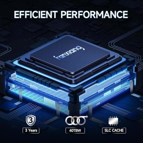 fanxiang S201 M.2 SATA SSD Interne Festplatte M.2 2280 SATA III, 550MB/s Lesen, 420MB/s Schreiben, mit SLC Cache und TLC 3D-NAND, ideal für Notebook, Ultrabook und Tragbare Geräte (128GB) Bild 8