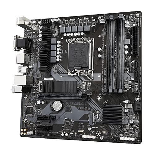 GIGABYTE B760M DS3H DDR4 Motherboard - Unterstützt Intel Core 14. Generation CPUs, 6+2+1 Phasen Digital VRM, bis zu 5333MHz DDR4 (OC), 2xPCIe 4.0 M.2, 2.5GbE LAN, USB 3.2 Gen2 Bild 4