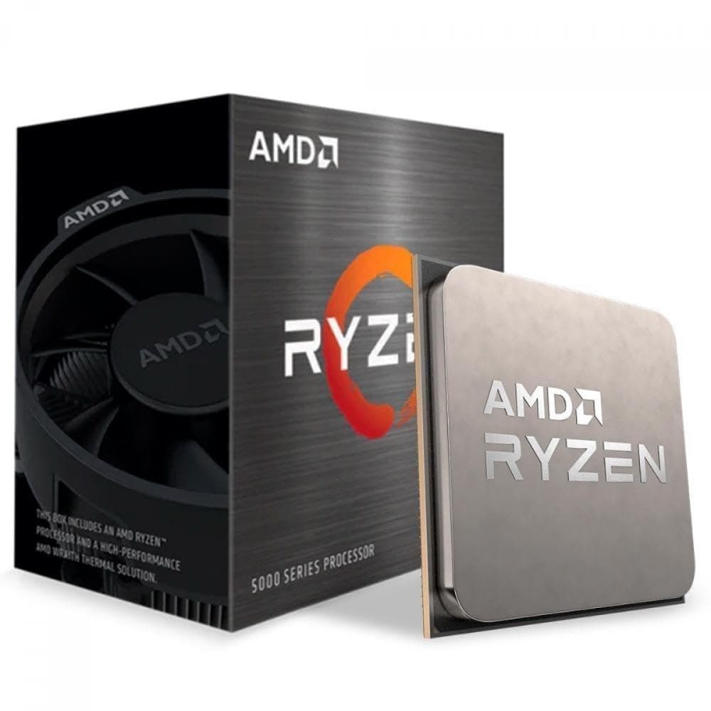 AMD Ryzen 7 5700 Prozessor (8 Kerne/16 Threads. 65W TDP. Sockel AM4. L2+L3 Cache 20 MB. Bis zu 4,6 GHz Boost-Takt. Wraith Stealth Kühler)