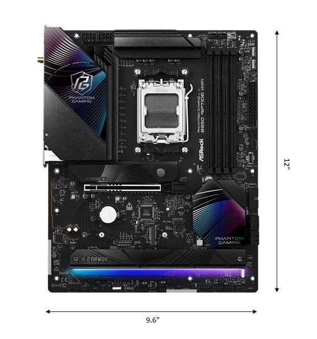 MB ASRock AMD AM5 B850 Riptide WiFi Bild 3