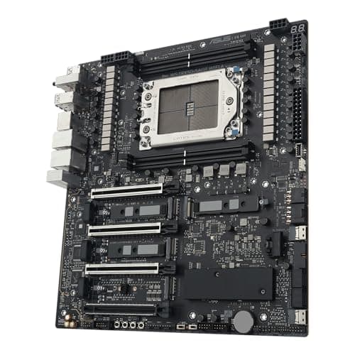 ASUS PRO WS TRX50-SAGE WiFi Workstation Mainboard (Overclocking, 36-Phasen Design, PCIe 5.0 x16 und M.2, USB4 40Gb/s, 10Gb und 2.5Gb LAN, Multi-GPU Support, CEB Formfaktor) SAGE WIFI A Pro TRX50 Bild 6
