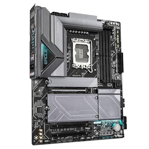 GIGABYTE Z890 Eagle WIFI7 Motherboard - Unterstützt Intel Core Ultra (Serie 2) CPUs, 14+1+2 Phasen VRM, bis zu 8800MHz DDR5 (OC), 1xPCIe 5.0 + 3xPCIe 4.0, Wi-Fi 7, 2.5GbE LAN, Thunderbolt 4 Bild 6