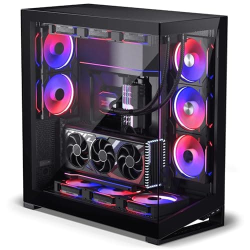 PHANTEKS NV-Series NV9 MK2 PC-Gehäuse, Big-Tower, EATX, DRGB, Tempered Glass - schwarz Bild 6