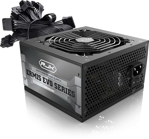 RAIJINTEK ERMIS EVO 850B ATX 3.1 Netzteil, 80 Plus Bronze, DC-to-DC Design, 12cm Lüfter mit statischem und hohem Druck, Flache Kabel, Leiser & Stabiler Betrieb 850W Bild 2