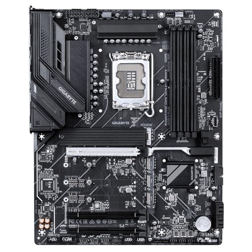 GIGABYTE Z890 D Plus Mainboard – Unterstützt Intel Core Ultra (Serie 2) CPUs, 12+1+2-Phasen-VRM, bis zu 9466 MHz DDR5 (OC), 1× PCIe 5.0 M.2 + 3× PCIe 4.0 M.2, 2.5-GbE-LAN, USB 3.2 Gen 2 Bild 4