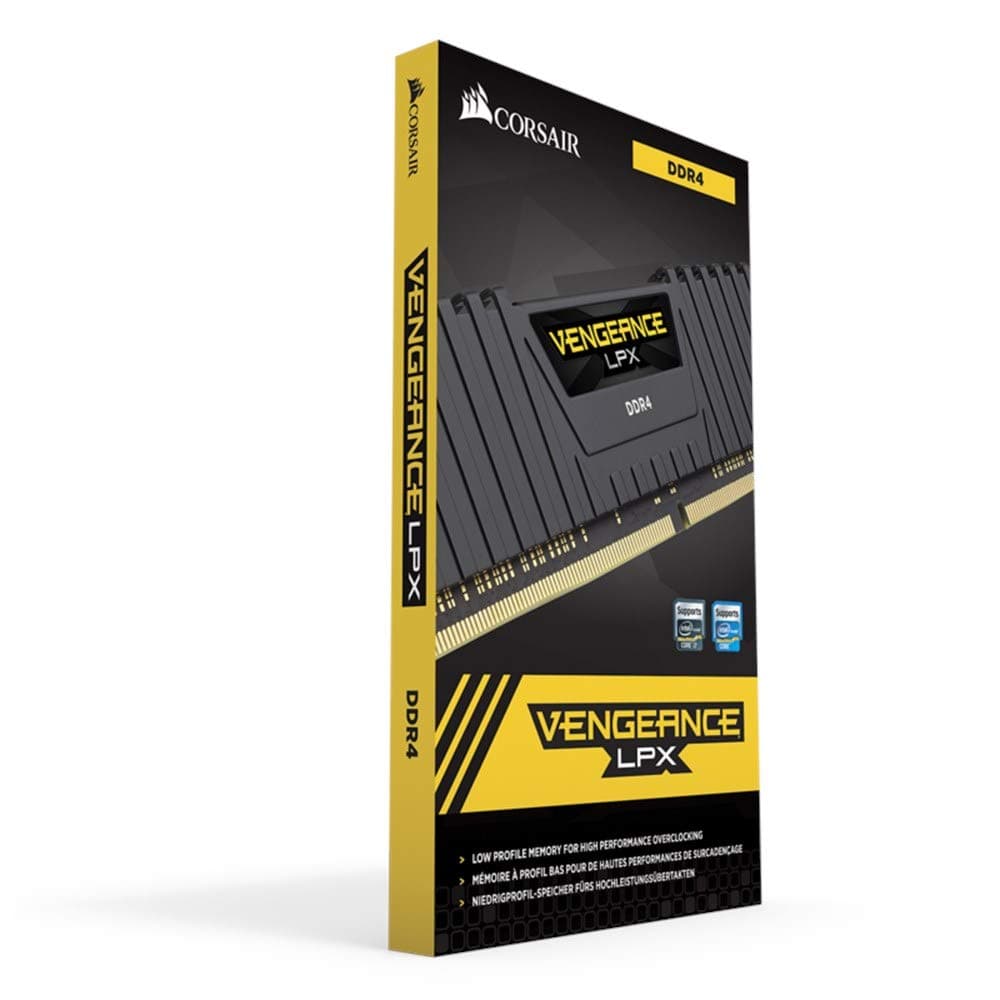 Corsair Vengeance LPX 16GB (1x16GB) DDR4 3000MHz C16 XMP 2.0 High Performance Desktop Arbeitsspeicher Kit, Schwarz 1 x 16 GB Schwarz Bild 5