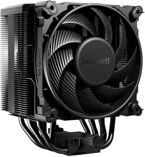 be quiet! Dark Rock 5 Luftkühler, extrem hohe Kühlleistung, 6 Hochleistungs-Heatpipes, Silent Wings 4 120mm PWM-Lüfter, hohe RAM- und VRM-Kühlerkompatibilität, einfache Montage, BK035