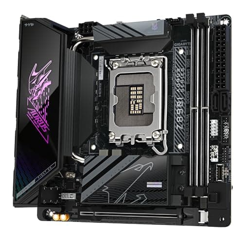 GIGABYTE Z890I AORUS Ultra Motherboard - Unterstützt Intel Core Ultra (Serie 2) CPUs, 8+1+2 Phasen VRM, bis zu 8800MHz DDR5 (OC), 1xPCIe 5.0 + 1xPCIe 4.0, Wi-Fi 7, 2.5GbE LAN, Thunderbolt 4 Bild 5