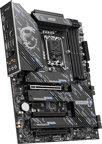 MSI Z890 Gaming Plus WiFi Gaming Mainboard (kompatibel mit Intel Core Ultra Series 2 Prozessoren, LGA 1851, DDR5, PCIe 5.0, M.2, SATA, 5Gbps LAN, USB Typ C, Wi-Fi 7, Bluetooth 5.4 Bild 8