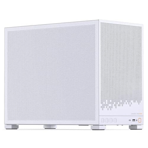 Jonsbo D32 STD Mesh PC-Gehäuse Weiß | Mini Case für Micro-ATX, Back-Connect-kompatibel, starker Airflow, kompakt & stylish für Gaming Builds Bild 2