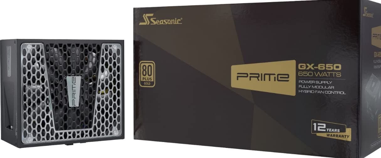 Seasonic Prime GX-650 Vollmodulares PC-Netzteil 80PLUS Gold 650 Watt 80 Plus Gold 650 Watt PRIME GX-Series 80 PLUS Gold Bild 2