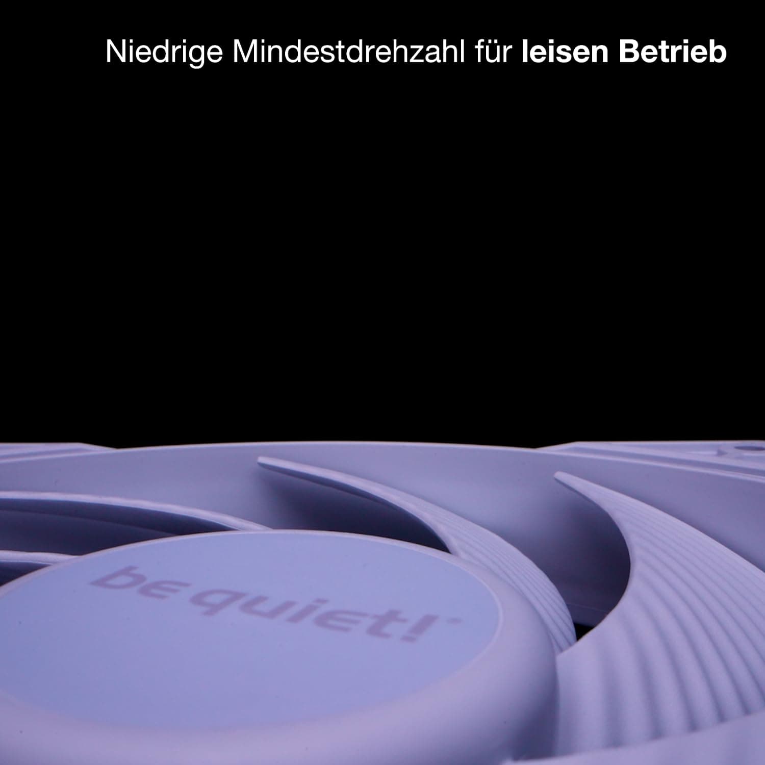 be quiet! Pure Wings 3 140mm PWM high-speed White Lüfter, innovativer Motor mit Close-Loop-Technologie, hohe Drehzahl, niedrige Mindestdrehzahl, optimierter Lüfterrahmen, außergewöhnlicher Luftdruck Bild 5