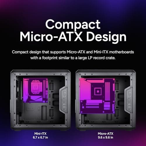 Cooler Master MasterBox Q300L PC Gehäuse 'Micro-ATX, Mini-ITX, USB 3.0, Seitenfenster' MCB-Q300L-KANN-S00 Bild 6