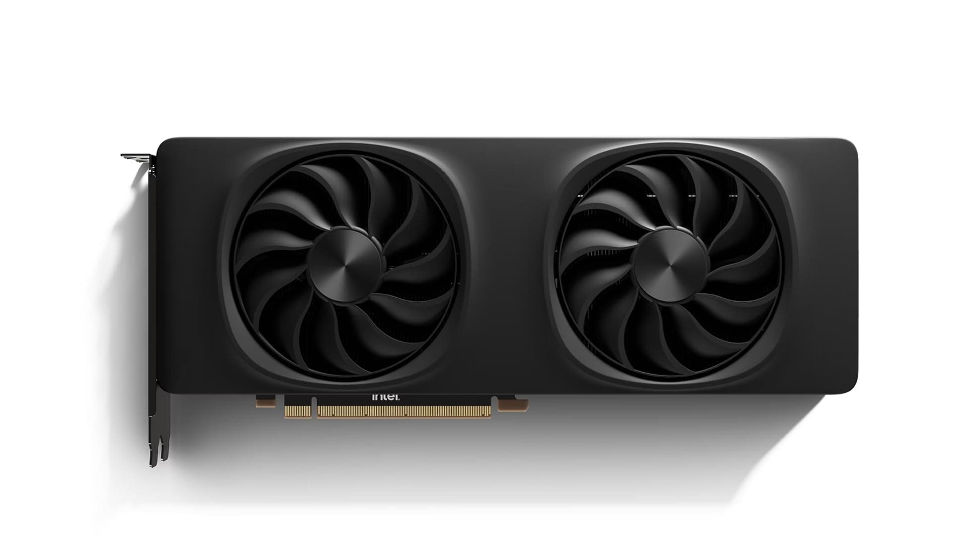WEELIAO Intel Arc B580 Grafikkarte, 2670 MHz schwarze Grafikkarte, 12 GB 256-Bit GDDR6, PCIE4.0, 3 DP2.0, 1 HDMI2.1, 2 Lüfter, TBP 190 W Bild 3