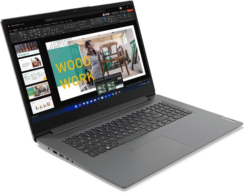 Lenovo i5 17,3 Zoll IPS FullHD Notebook - Intel Core i5 13420H, 8 Kerne, 4.60 GHz, 24 GB DDR4, 1000 GB SSD, Intel UHD, HDMI, Webcam, BT, USB-C/3.0, WLAN, Windows 11 Prof, MS Office - 7948 17.3 FHD i5 13420H - 24GB - 1TB SSD 17.3 Zoll FHD Bild 4