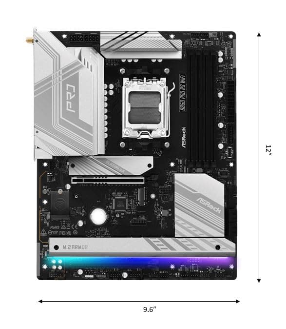 MB ASRock AMD AM5 B850 Pro RS WiFi Bild 3