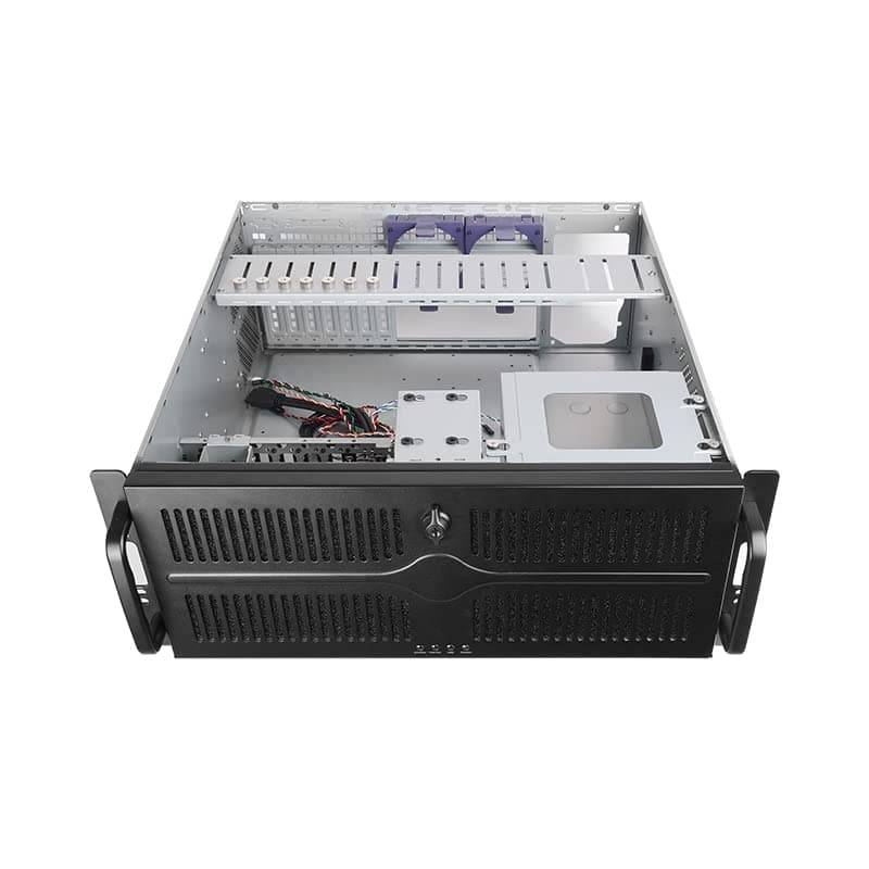 Chieftec 19 Zoll 4HE Rackgehäuse UNC-409S-B-OP ATX Bild 5