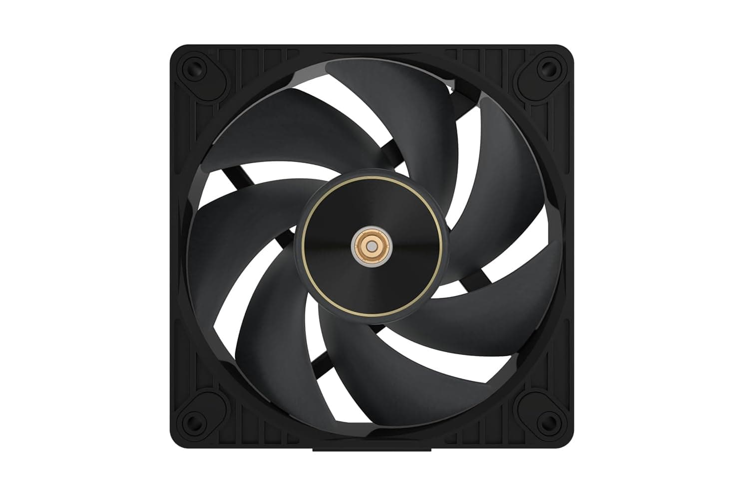 ASUS ProArt PF120 Triple Pack 120 mm PMW-Ventilatoren, hohe Leistung, 28-mm-Rahmen, LCP-Lüfter, leiser Betrieb, Präzisionstechnik, Kettenverbinder, Schwarz Bild 6