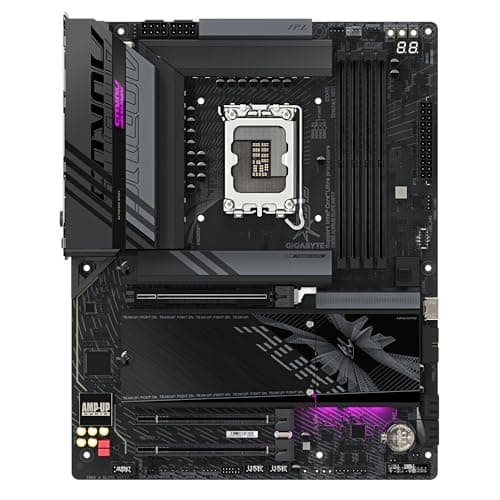GIGABYTE Z890 AORUS Elite WIFI7 Motherboard - Unterstützt Intel Core Ultra (Serie 2) CPUs, 16+1+2 Phasen VRM, bis zu 8800MHz DDR5 (OC), 1xPCIe 5.0 + 3xPCIe 4.0, Wi-Fi 7, 2.5GbE LAN, Thunderbolt 4 Bild 4